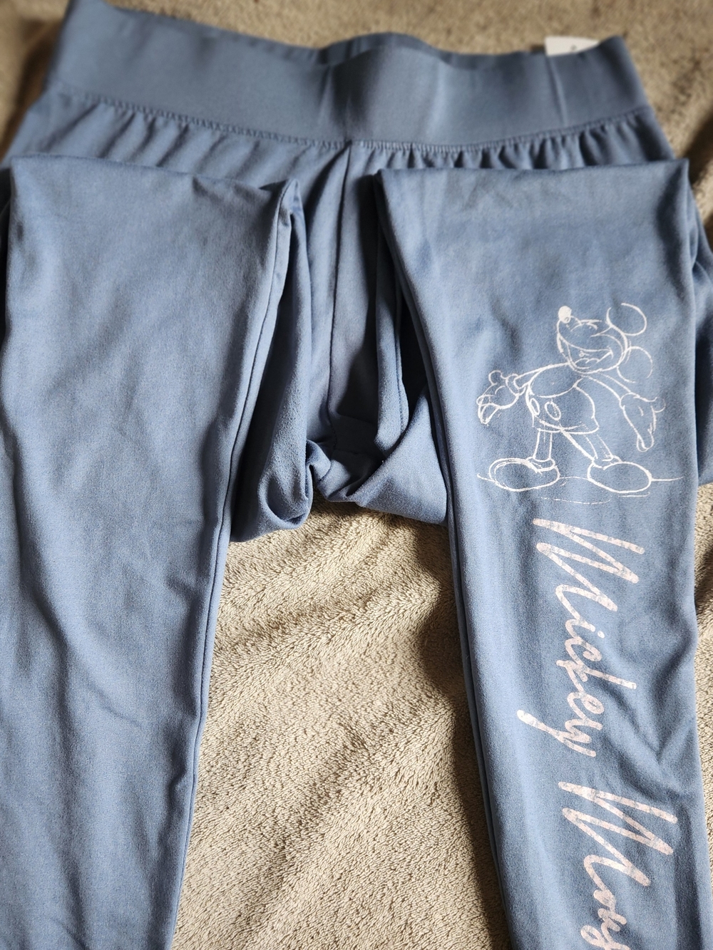 Disney Mickey Mouse Blue Leggings